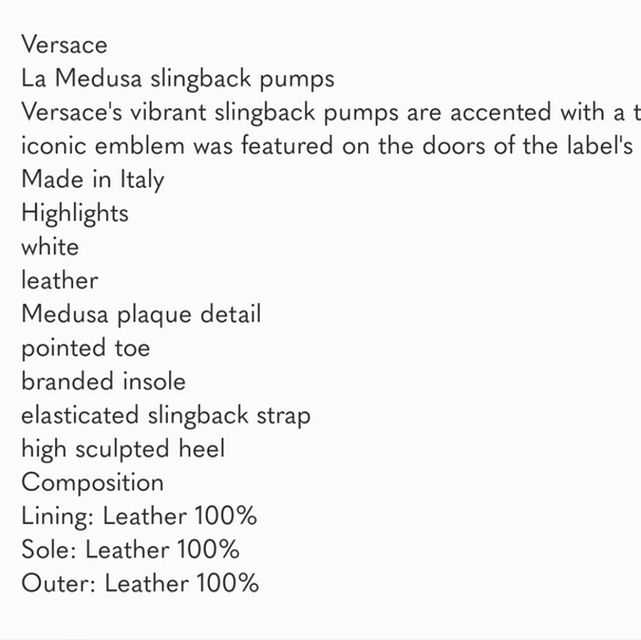 Versace High Heels - Picture 3 of 10